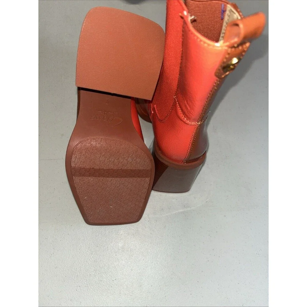 The Circus NY by Sam Edelman Lauren Spiced Cognac/Rich Mid Boot NWOB 9M